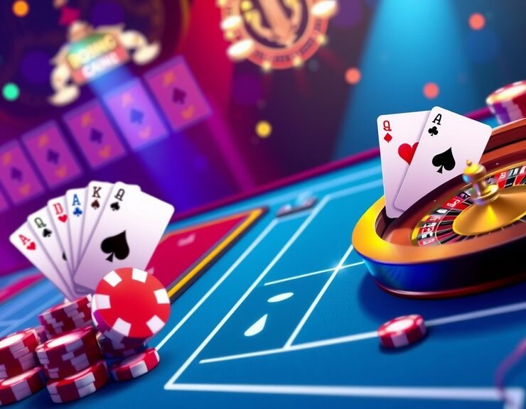 Live Roulette table with dealer and wheel Live Roulette table with dealer and wheel